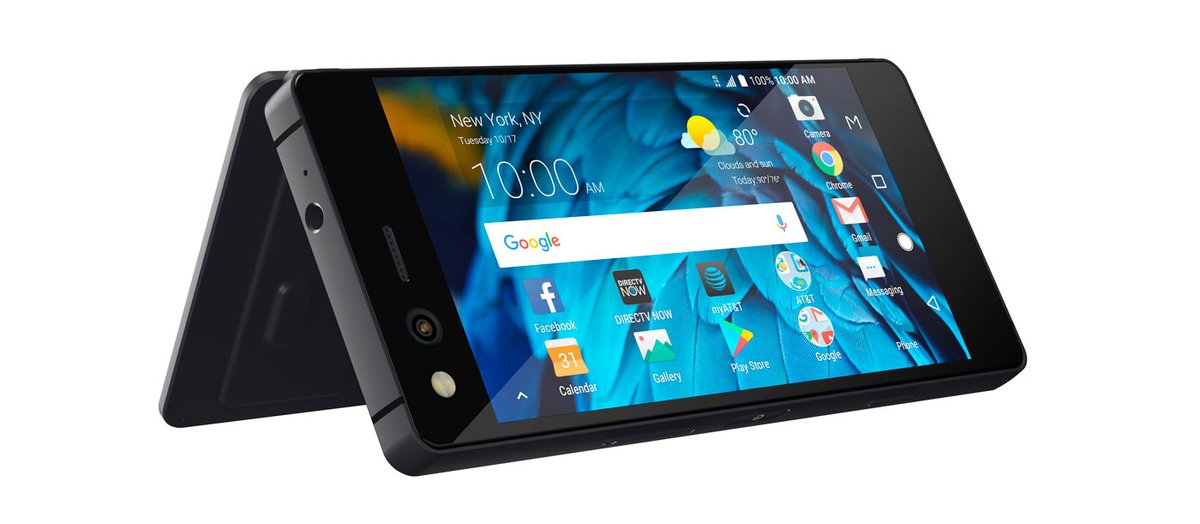 ZTE revoluciona el mercado con un smartphone plegable de doble pantalla