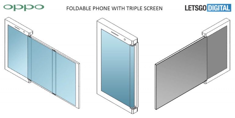Oppo patenta nuevos diseños de smartphones flexibles
