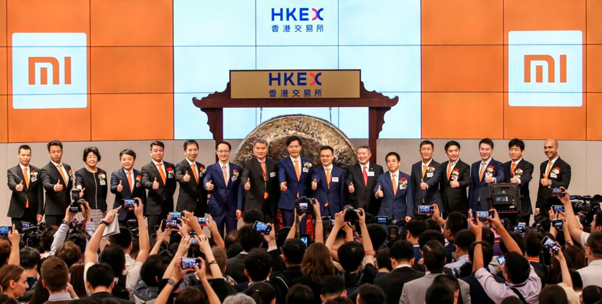 Xiaomi se estrena en la bolsa de Hong Kong